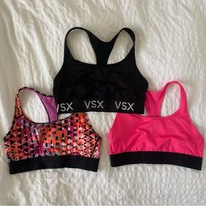 Victoria's Secret Racerback Sports Bra Bundle